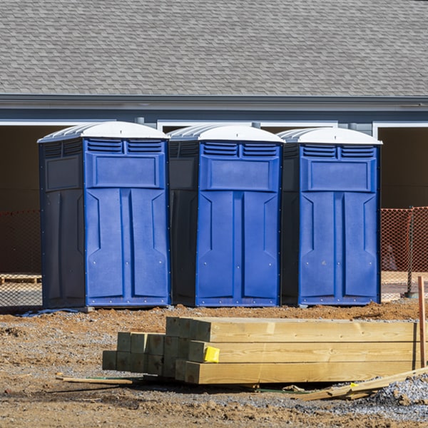 how do you ensure the portable restrooms are secure and safe from vandalism during an event in Lizemores WV